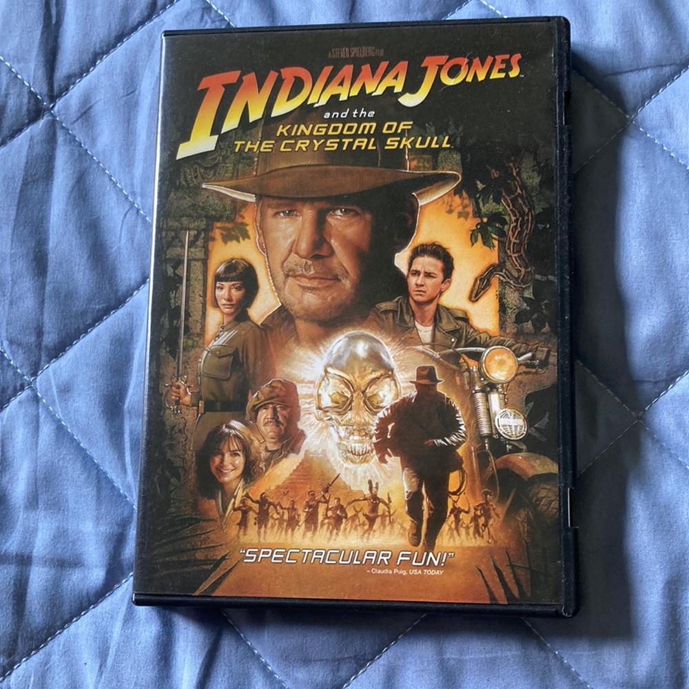 3/$12 Indiana Jones and the Kingdom of the Crystal Skull DVD